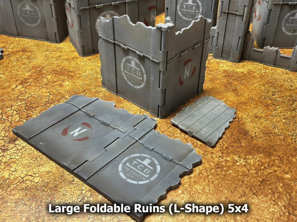 Large Foldable Terrain (L-Shaped) 5"x4"