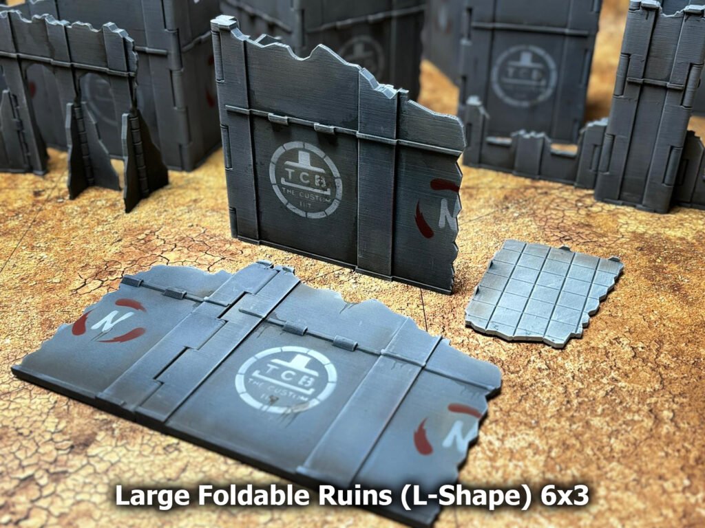 Large Foldable Terrain (L-Shaped) 6"x3"