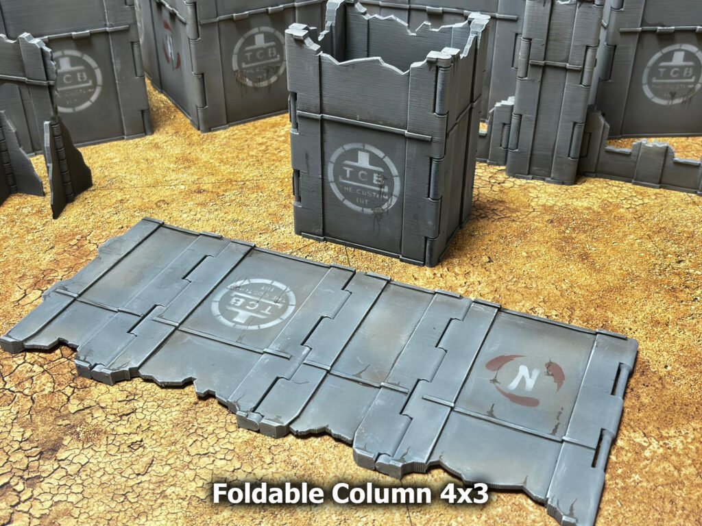Foldable Column Terrain 4"x3"