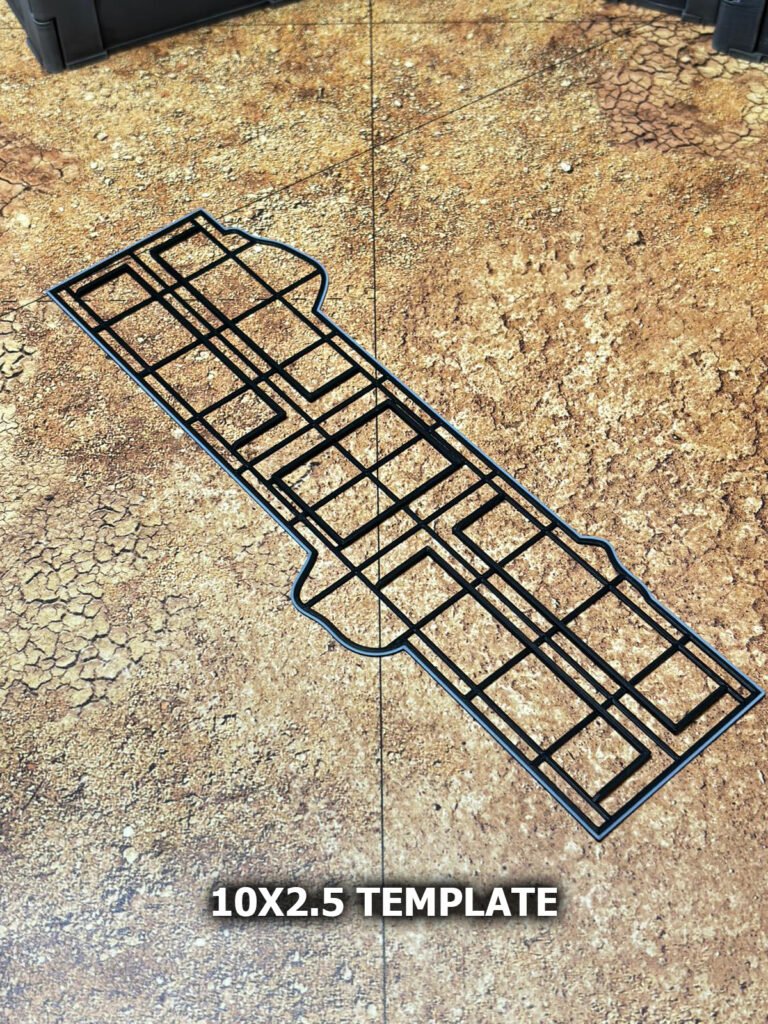 Foldable Terrain Template 10"x2.5"